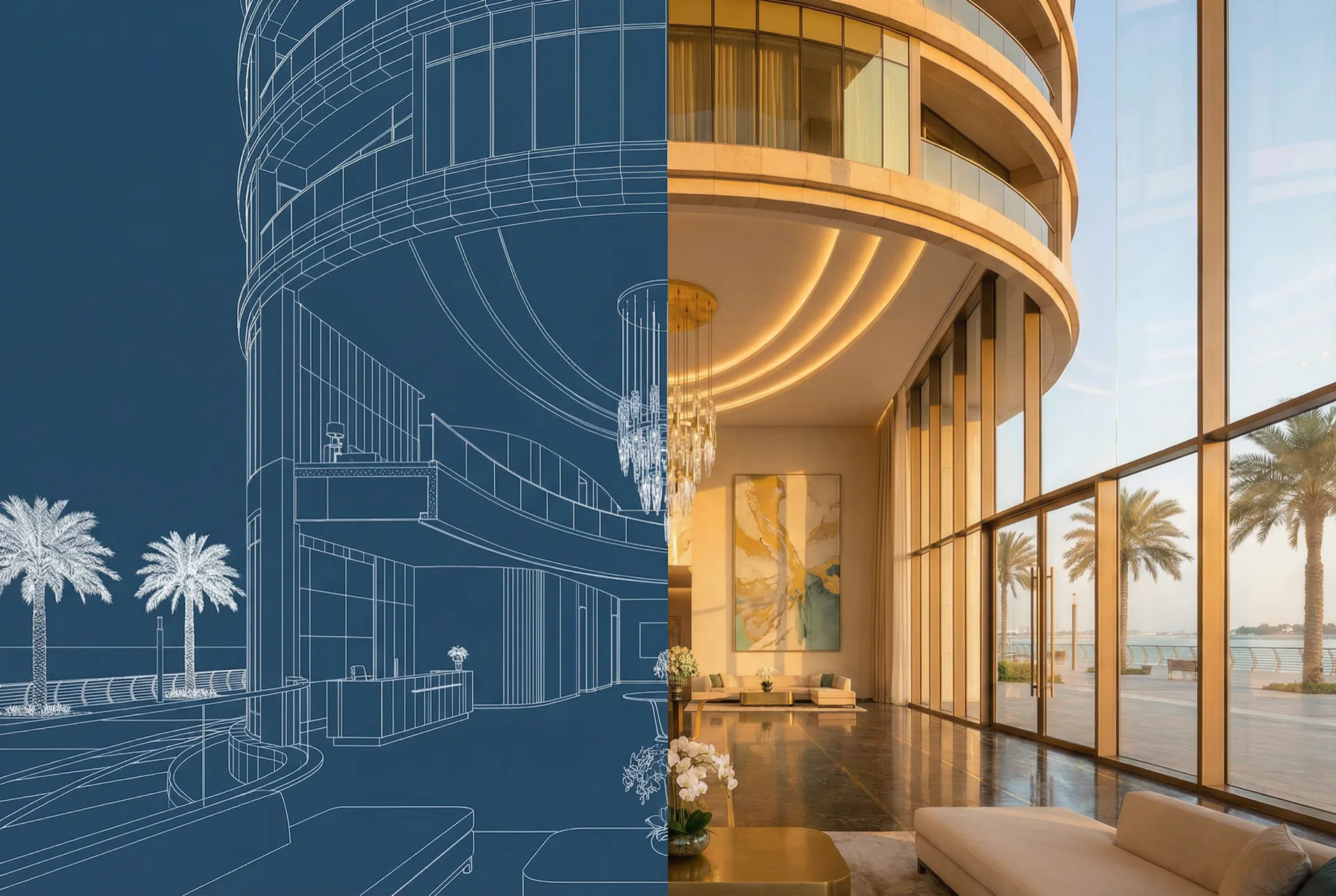 Photorealistic architectural render sample